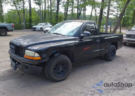 1997 Dodge Dakota Slt/Sport from USA, damaged, VIN 1B7FL26X6VS243843